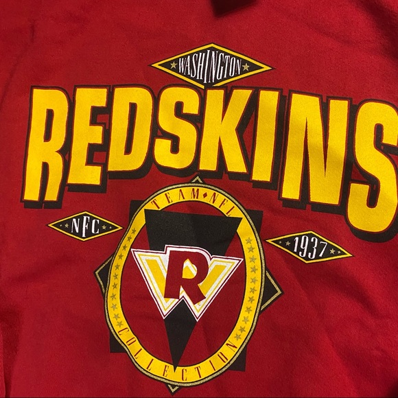 Vintage 90s DS Nutmeg Mills Redskins Crewneck - Picture 3 of 5